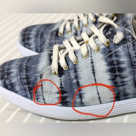 Cole Haan Grand Crosscourt II Canvas Sneaker China Blue Ikat Size 8.5 - Picture 9 of 14